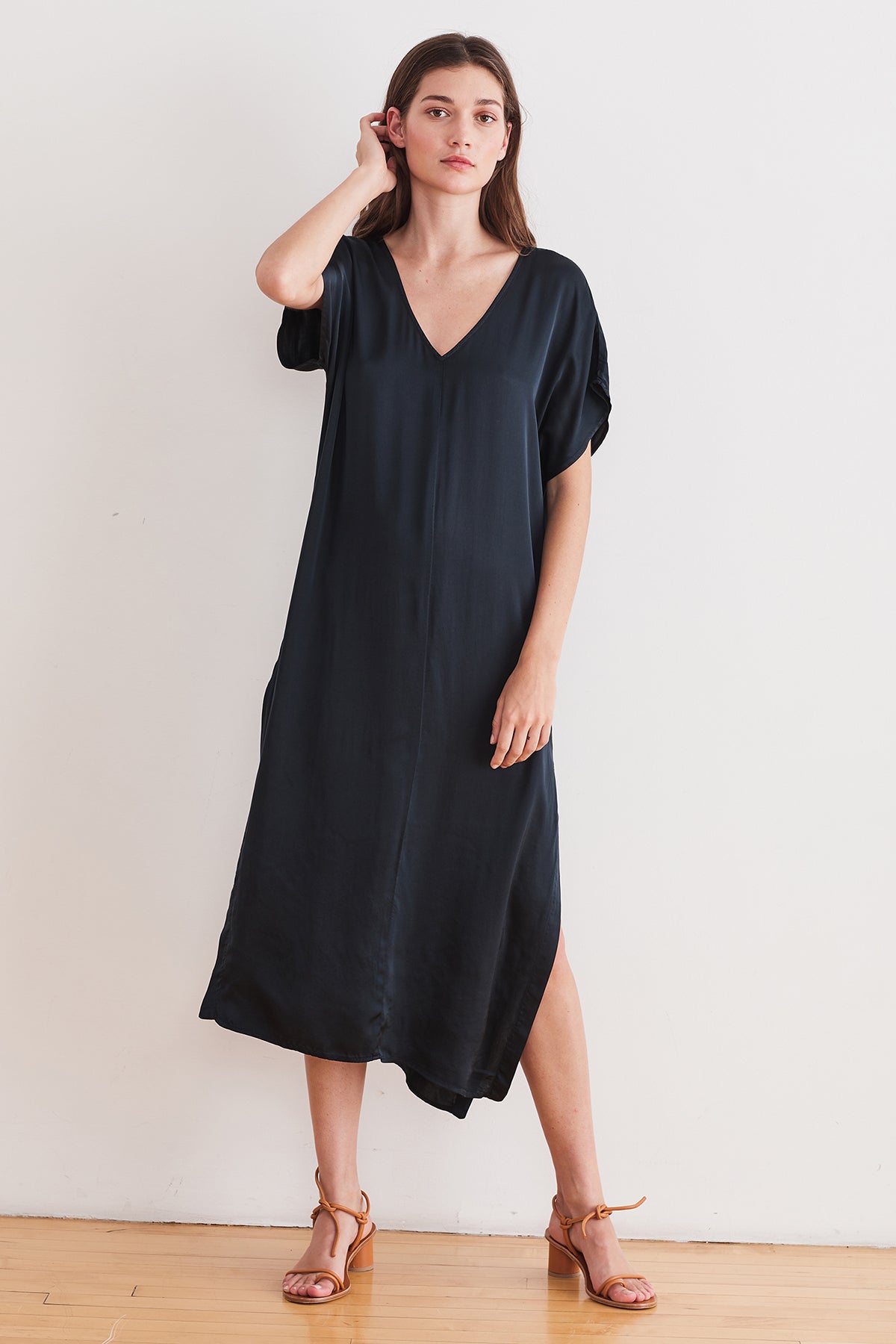 SHAE SATIN DRESS - Velvet Staging 2.0