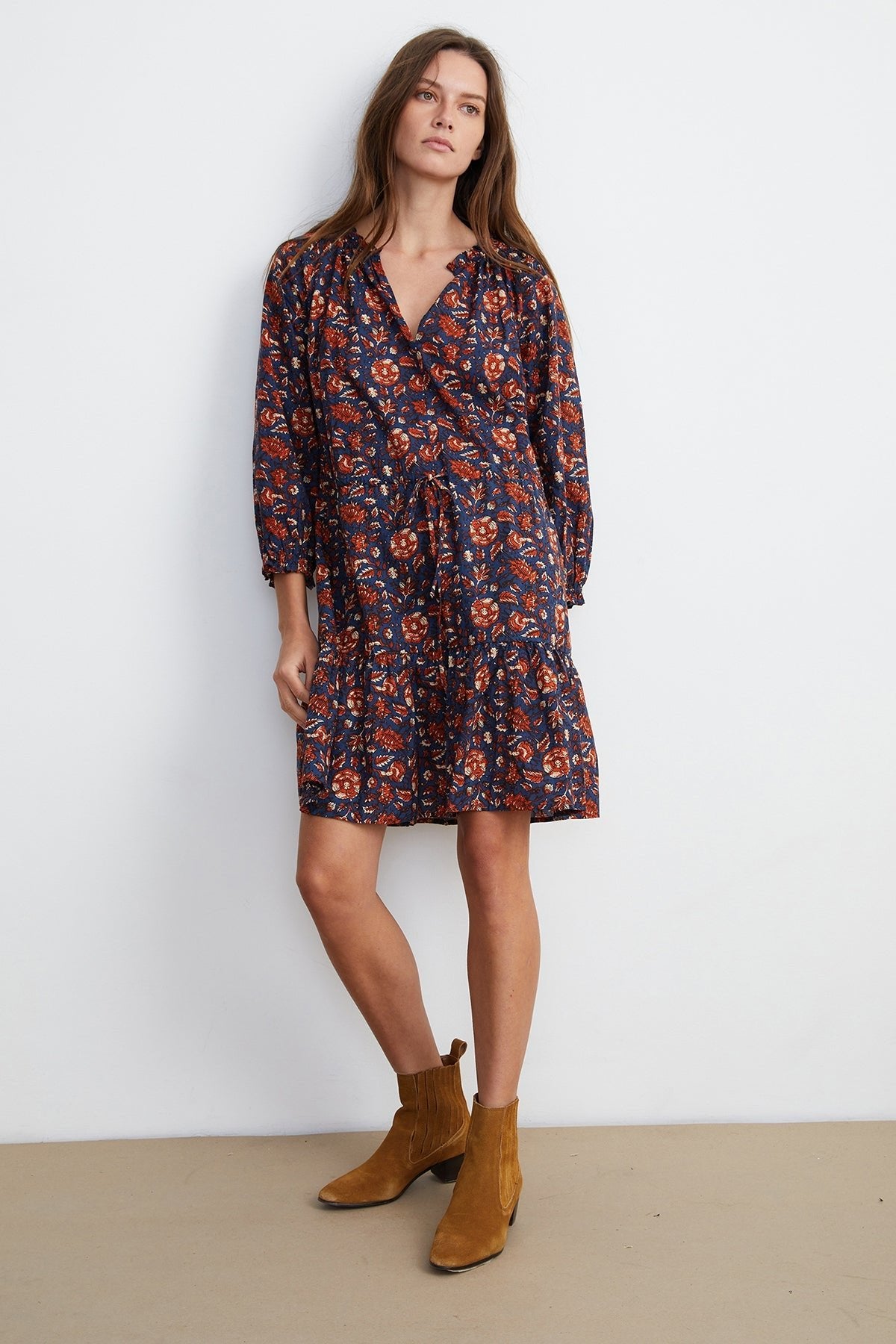 SHOSHANA PRINTED DRESS - Velvet Staging 2.0-26916342464708