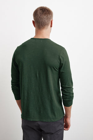 SIMEON RAW EDGE COTTON SLUB TEE - Velvet Staging 2.0