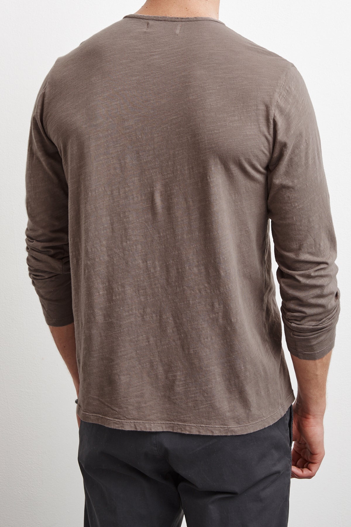 SIMEON RAW EDGE COTTON SLUB TEE - Velvet Staging 2.0