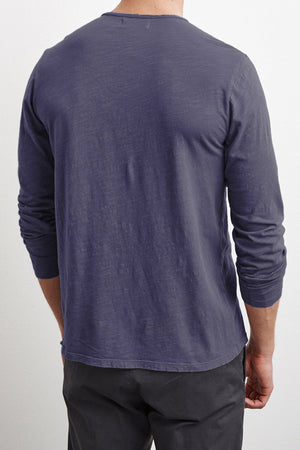 SIMEON RAW EDGE COTTON SLUB TEE - Velvet Staging 2.0