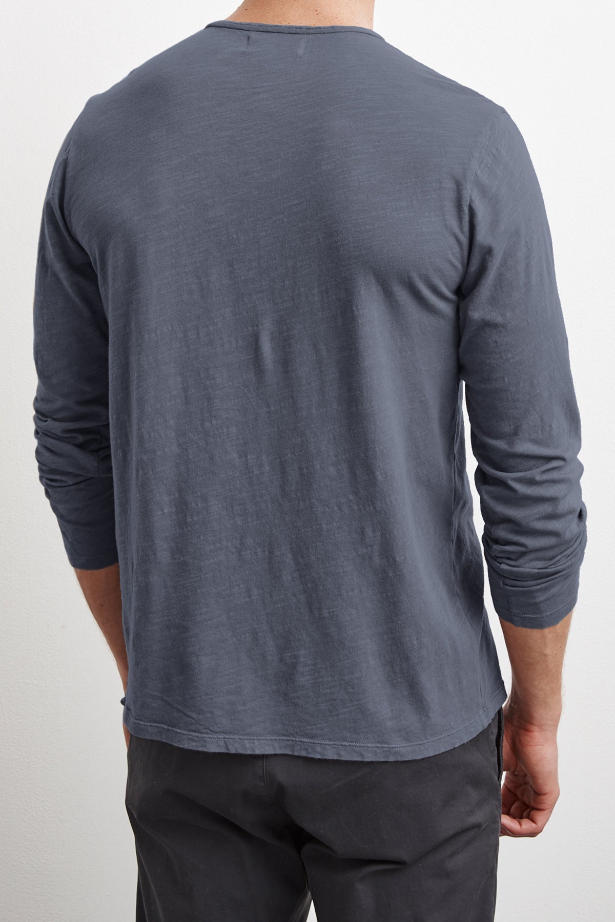 SIMEON RAW EDGE COTTON SLUB TEE - Velvet Staging 2.0-26916349411524