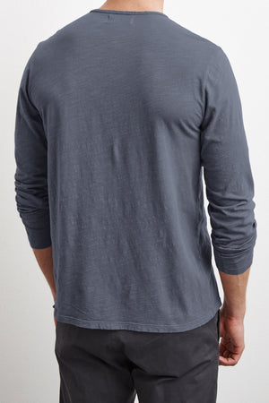 SIMEON RAW EDGE COTTON SLUB TEE - Velvet Staging 2.0