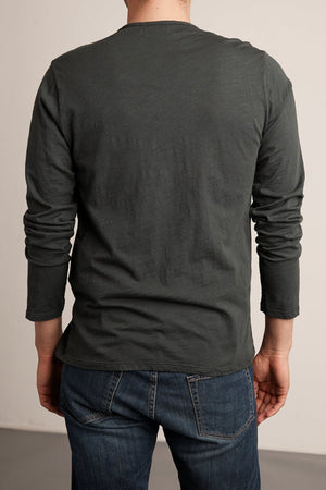 SIMEON RAW EDGE COTTON SLUB TEE - Velvet Staging 2.0