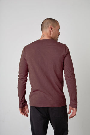 SIMEON RAW EDGE COTTON SLUB TEE - Velvet Staging 2.0