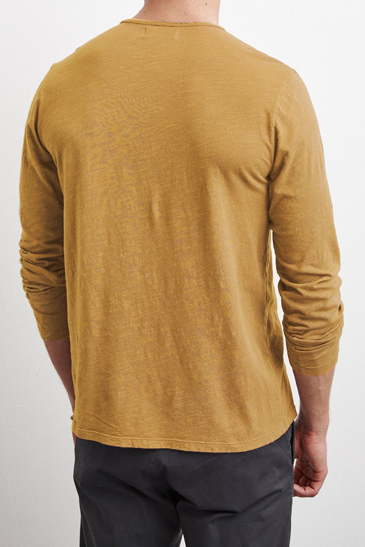 SIMEON RAW EDGE COTTON SLUB TEE - Velvet Staging 2.0-26916349739204