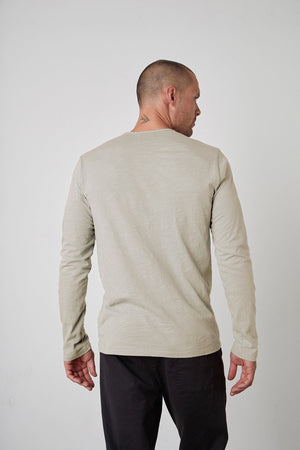 SIMEON RAW EDGE COTTON SLUB TEE - Velvet Staging 2.0