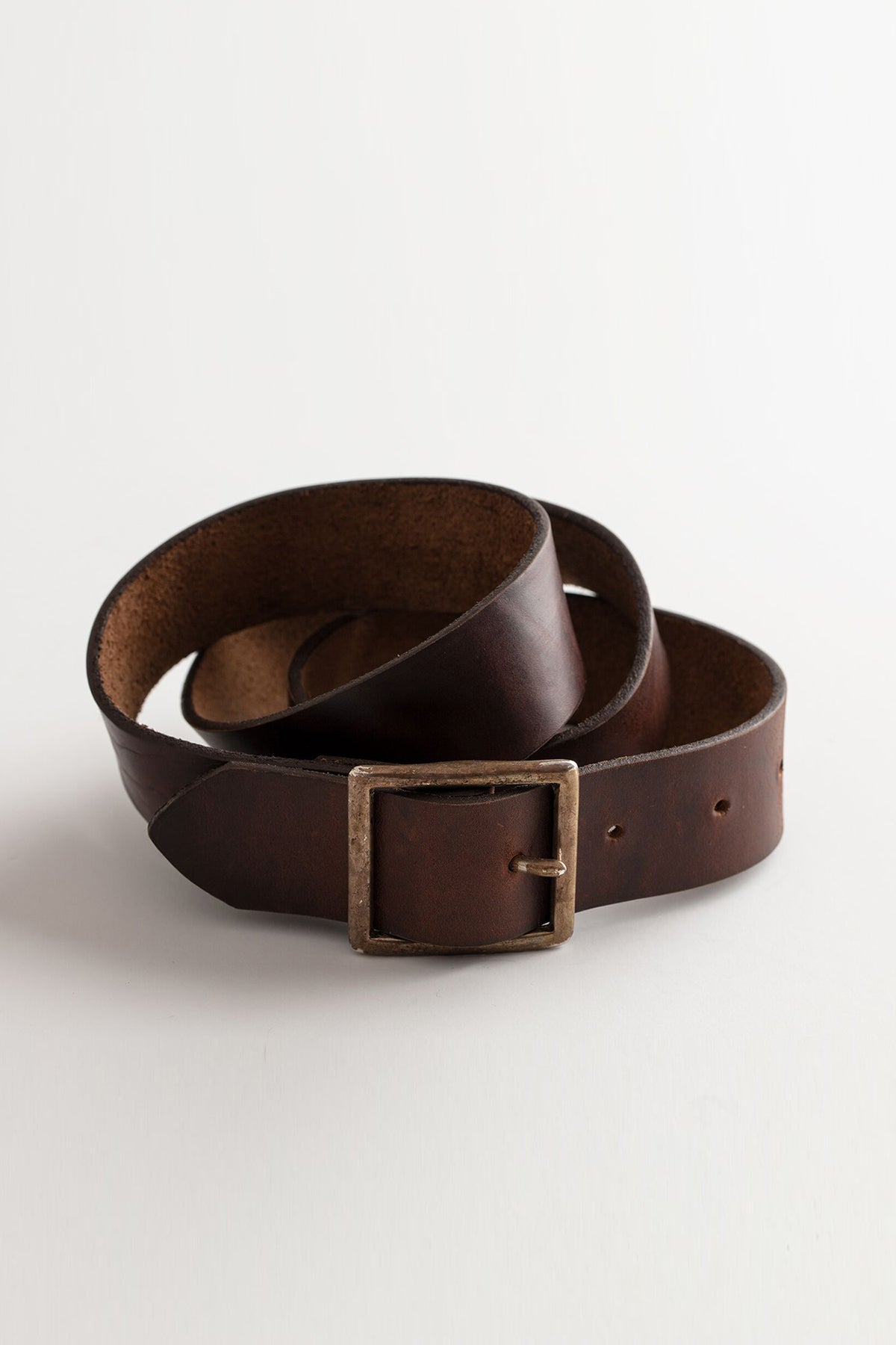 SIMPLE VINTAGE LEATHER BELT - Velvet Staging 2.0