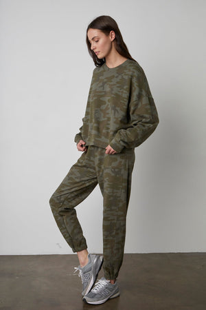SKYE CAMO SWEATPANT - Velvet Staging 2.0