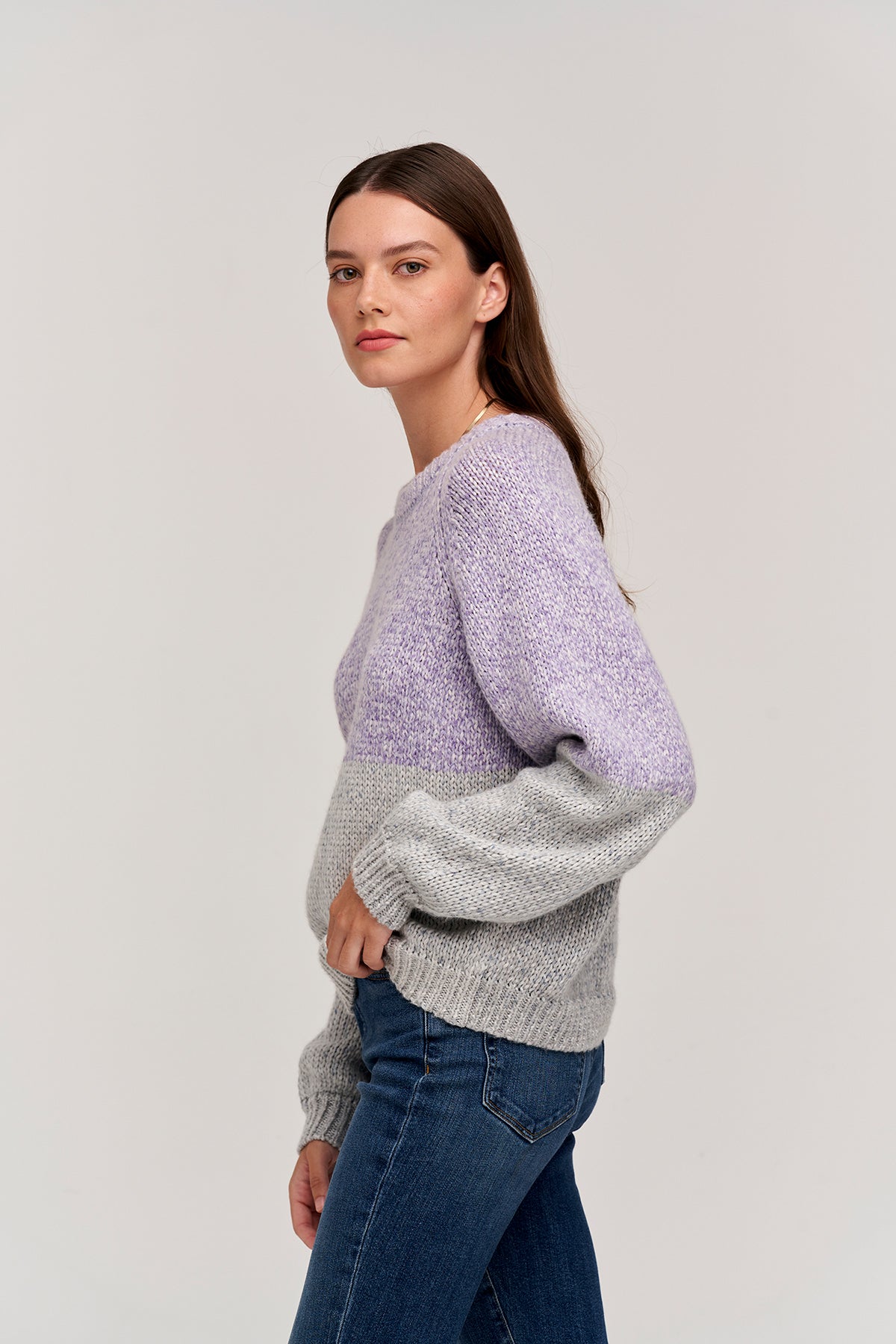 SKYLAR COLORBLOCK SWEATER - Velvet Staging 2.0-26916346396868