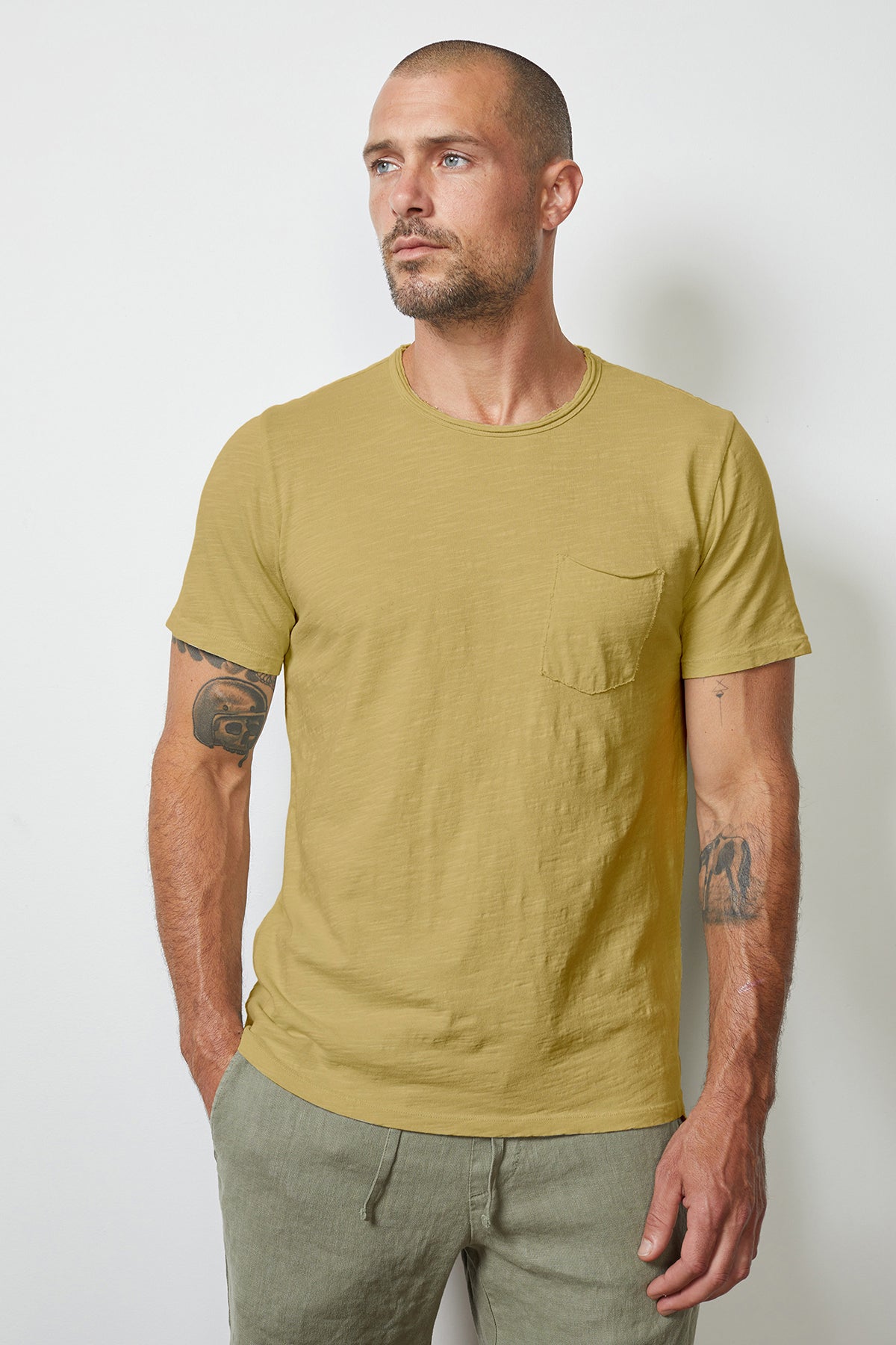 Chad tee Citron front