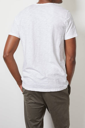 Chad Tee White Brogan Pant Back