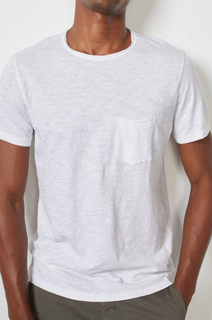 Chad Tee White Front