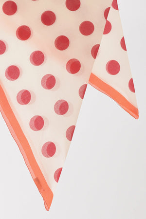 SMALL DOTTED SCARF BY EPICE - Velvet Staging 2.0