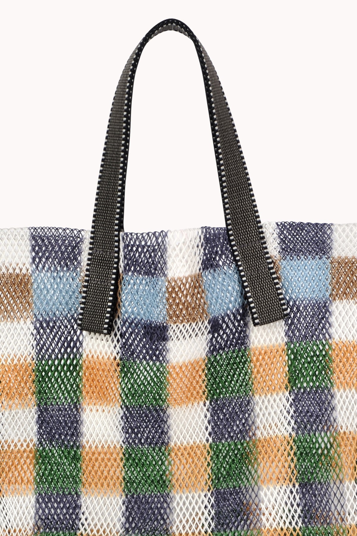 SMALL GINGHAM MESH TOTE BY EPICE - Velvet Staging 2.0