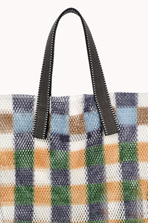 SMALL GINGHAM MESH TOTE BY EPICE - Velvet Staging 2.0