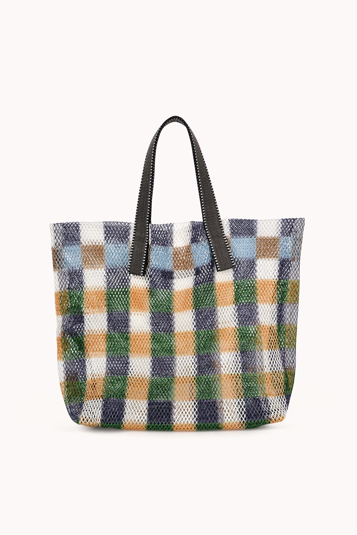 SMALL GINGHAM MESH TOTE BY EPICE - Velvet Staging 2.0