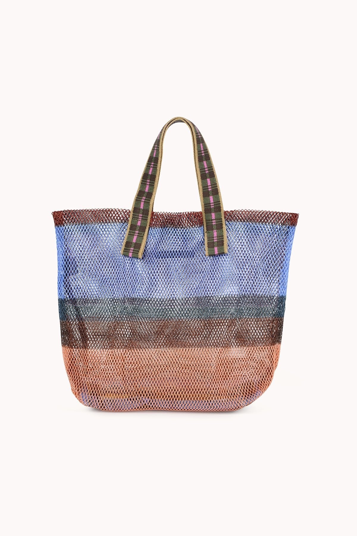 SMALL STRIPED MESH TOTE BY EPICE - Velvet Staging 2.0