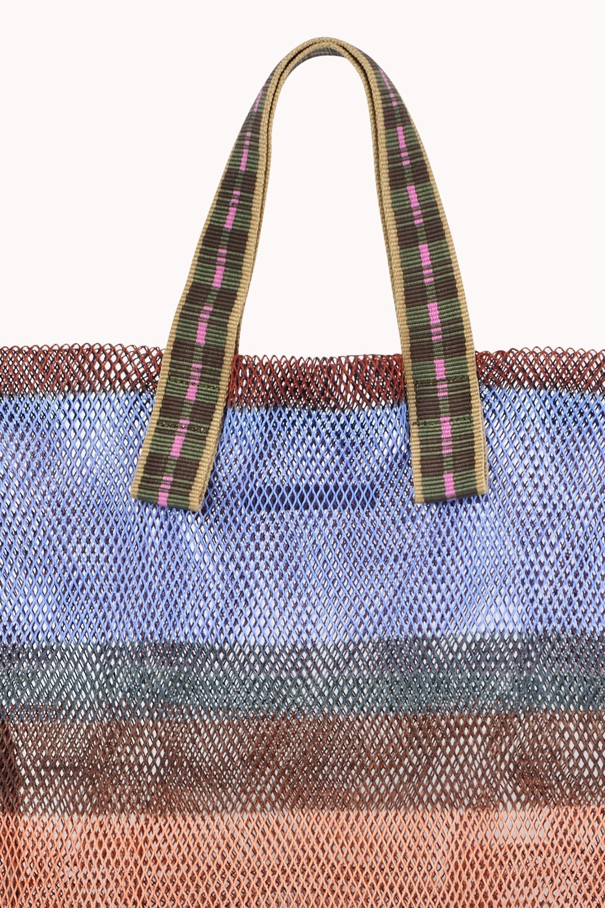 SMALL STRIPED MESH TOTE BY EPICE - Velvet Staging 2.0