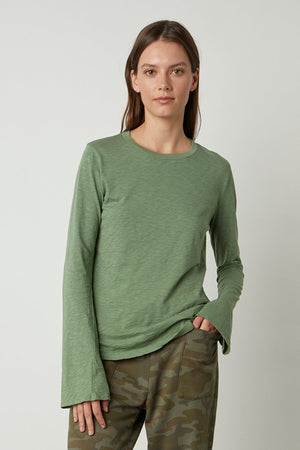 SOFIA BELL SLEEVE TEE - Velvet Staging 2.0