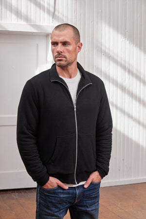 SOLOMON BOMBER JACKET - Velvet Staging 2.0