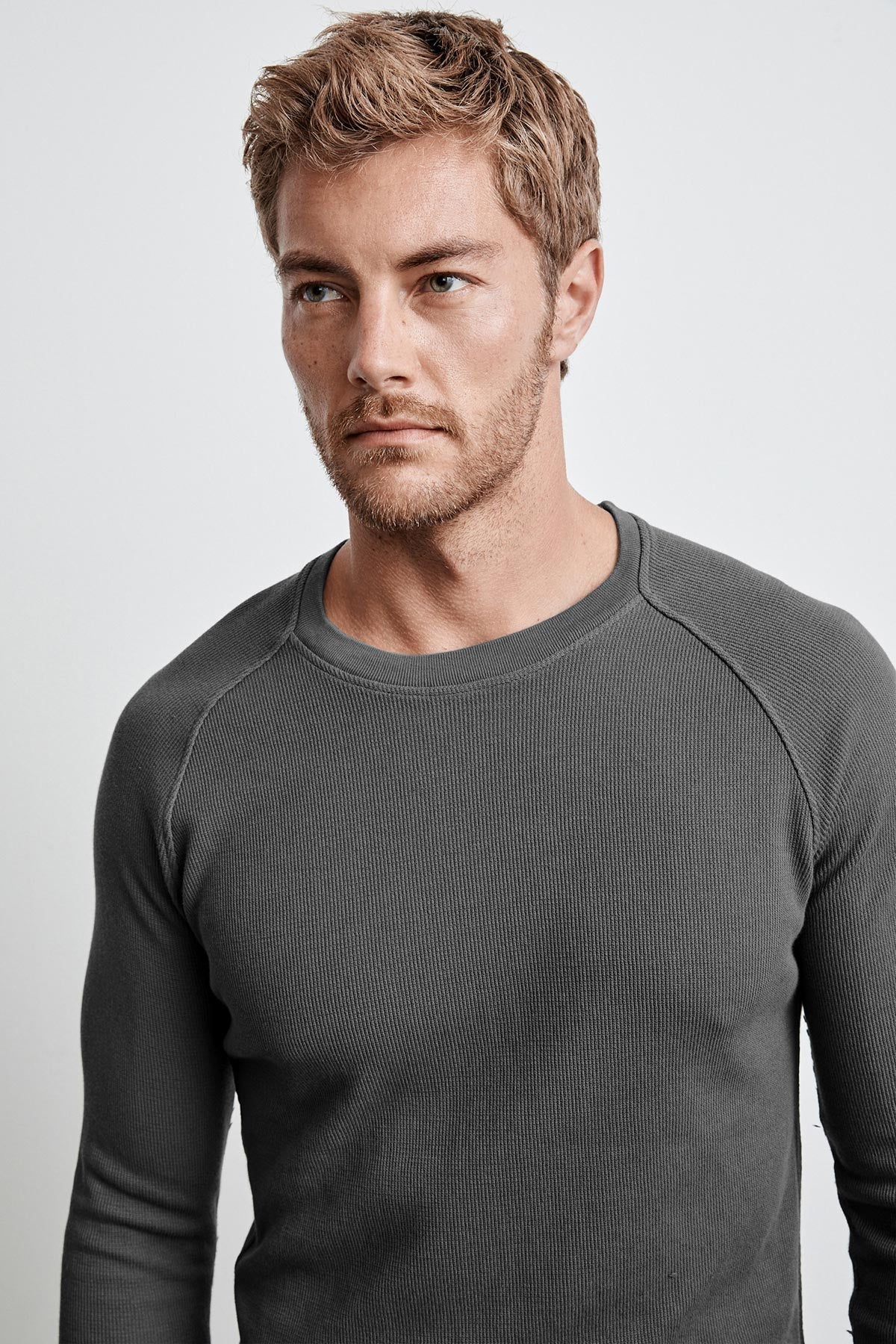 SONNY THERMAL KNIT RAGLAN TEE - Velvet Staging 2.0-26916355211460