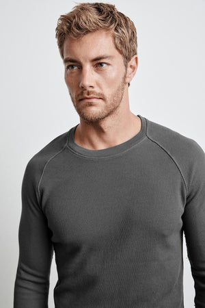 SONNY THERMAL KNIT RAGLAN TEE - Velvet Staging 2.0