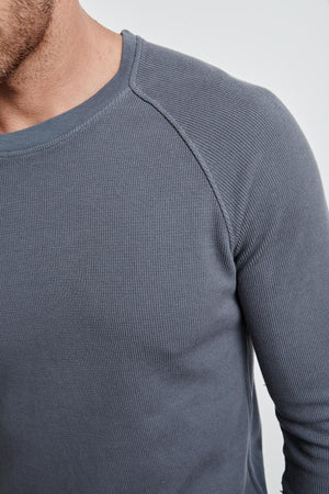 SONNY THERMAL KNIT RAGLAN TEE - Velvet Staging 2.0