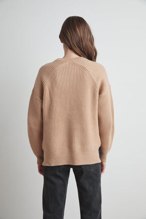SOPHIE WOOL CASHMERE TEXTURED SWEATER - Velvet Staging 2.0