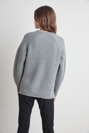 SOPHIE WOOL CASHMERE TEXTURED SWEATER - Velvet Staging 2.0