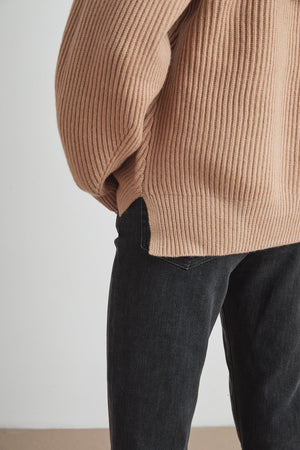 SOPHIE WOOL CASHMERE TEXTURED SWEATER - Velvet Staging 2.0