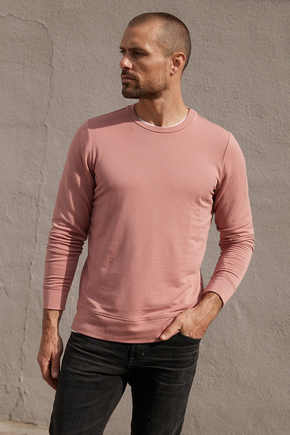 SOREN LUXE FLEECE PULLOVER - Velvet Staging 2.0-26916352622788