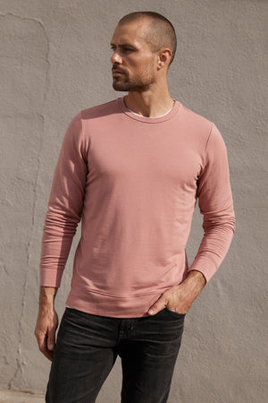 SOREN LUXE FLEECE PULLOVER - Velvet Staging 2.0