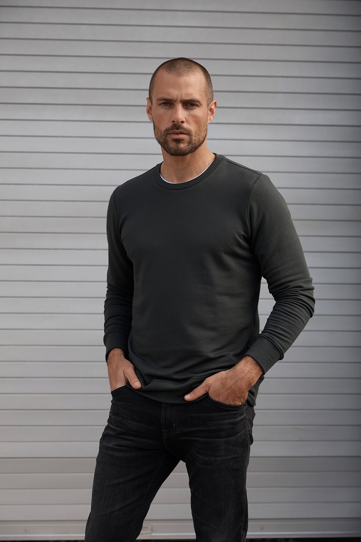 SOREN LUXE FLEECE PULLOVER - Velvet Staging 2.0-26916352360644