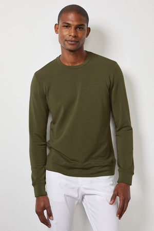 SOREN LUXE FLEECE PULLOVER - Velvet Staging 2.0