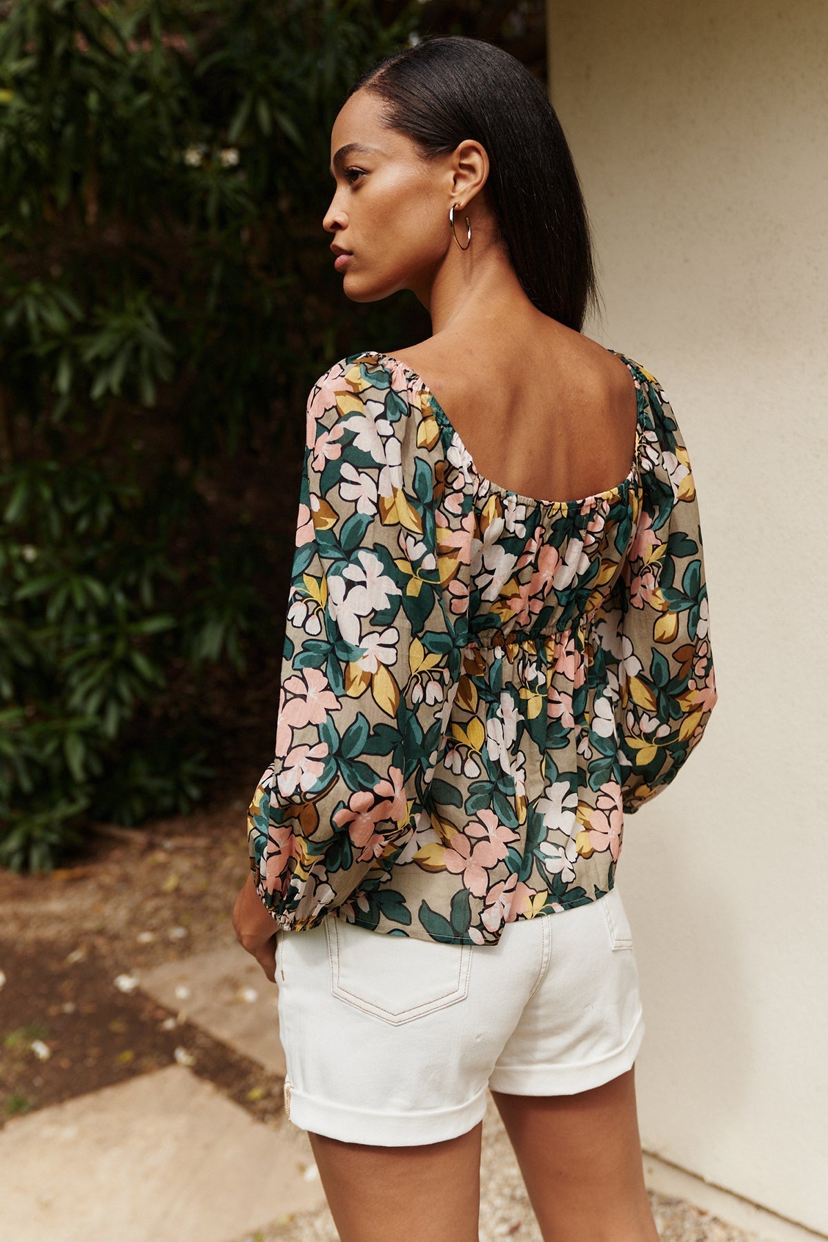 STASS PRINTED TOP - Velvet Staging 2.0