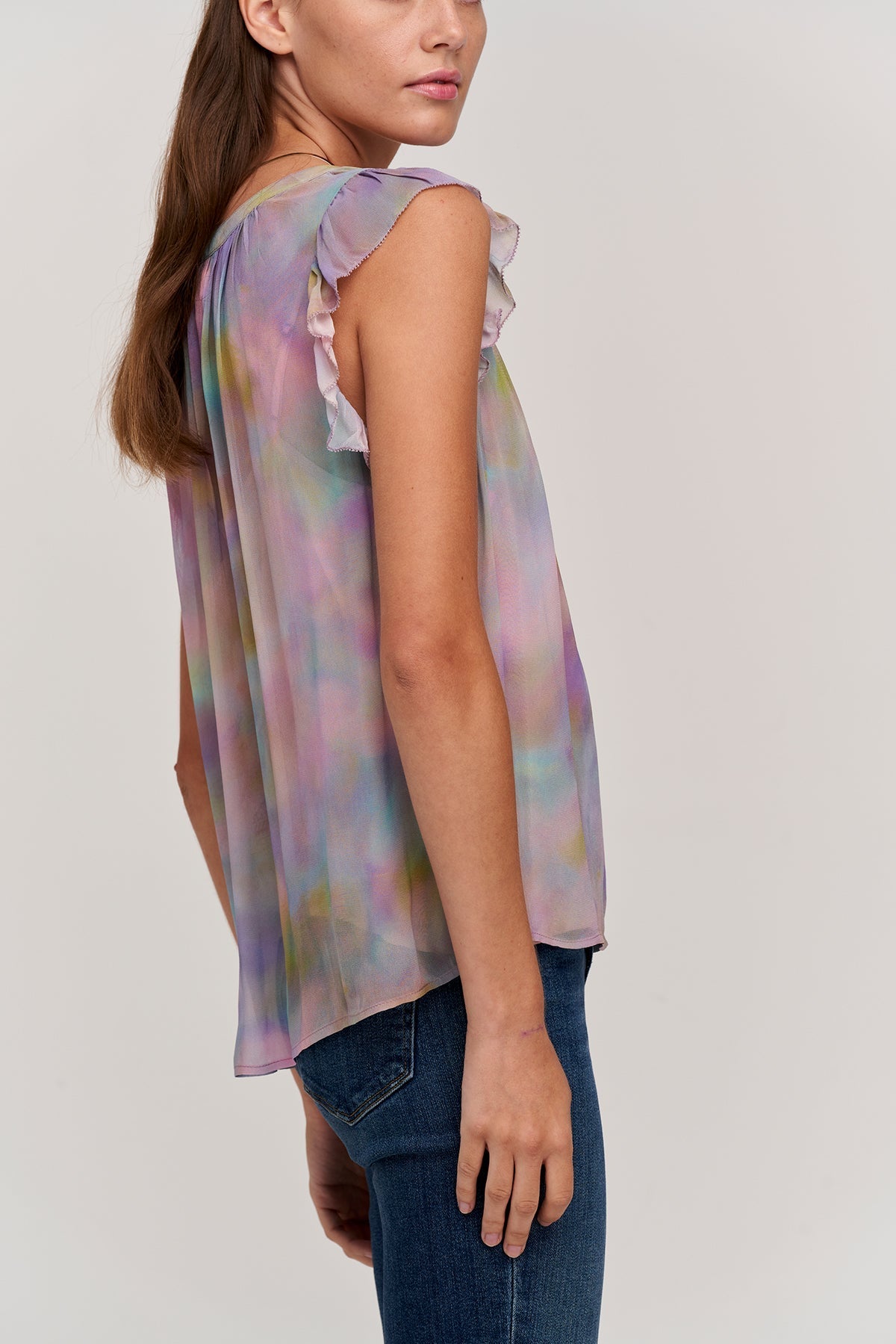 STEPHANIE PRINTED BLOUSE - Velvet Staging 2.0