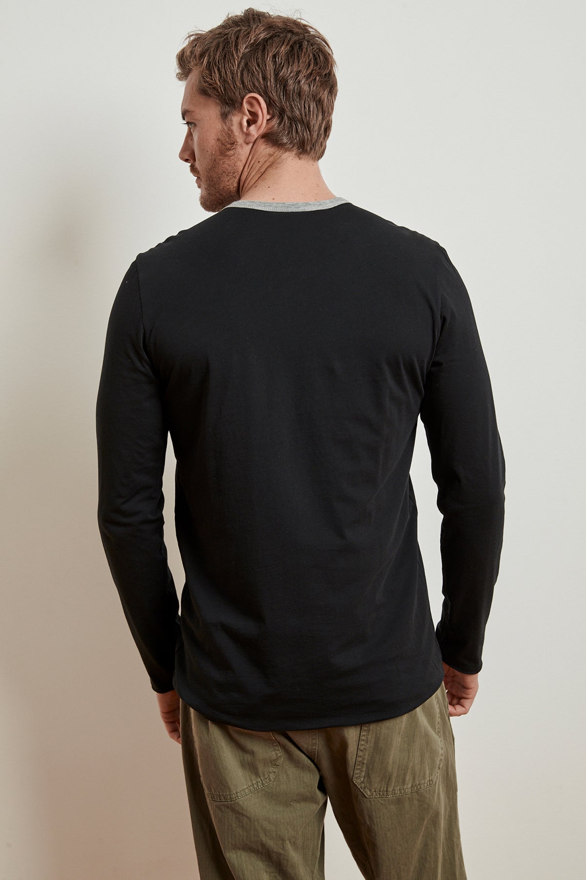 STEPHEN REVERSIBLE COTTON LONG SLEEVE TEE - Velvet Staging 2.0-26916363272388