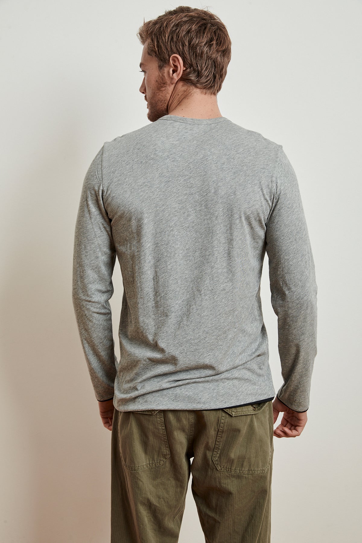 STEPHEN REVERSIBLE COTTON LONG SLEEVE TEE - Velvet Staging 2.0