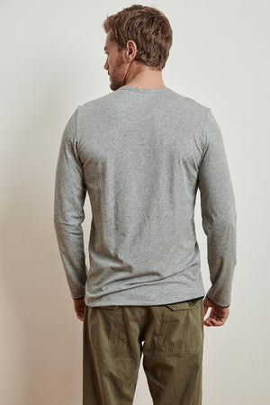 STEPHEN REVERSIBLE COTTON LONG SLEEVE TEE - Velvet Staging 2.0