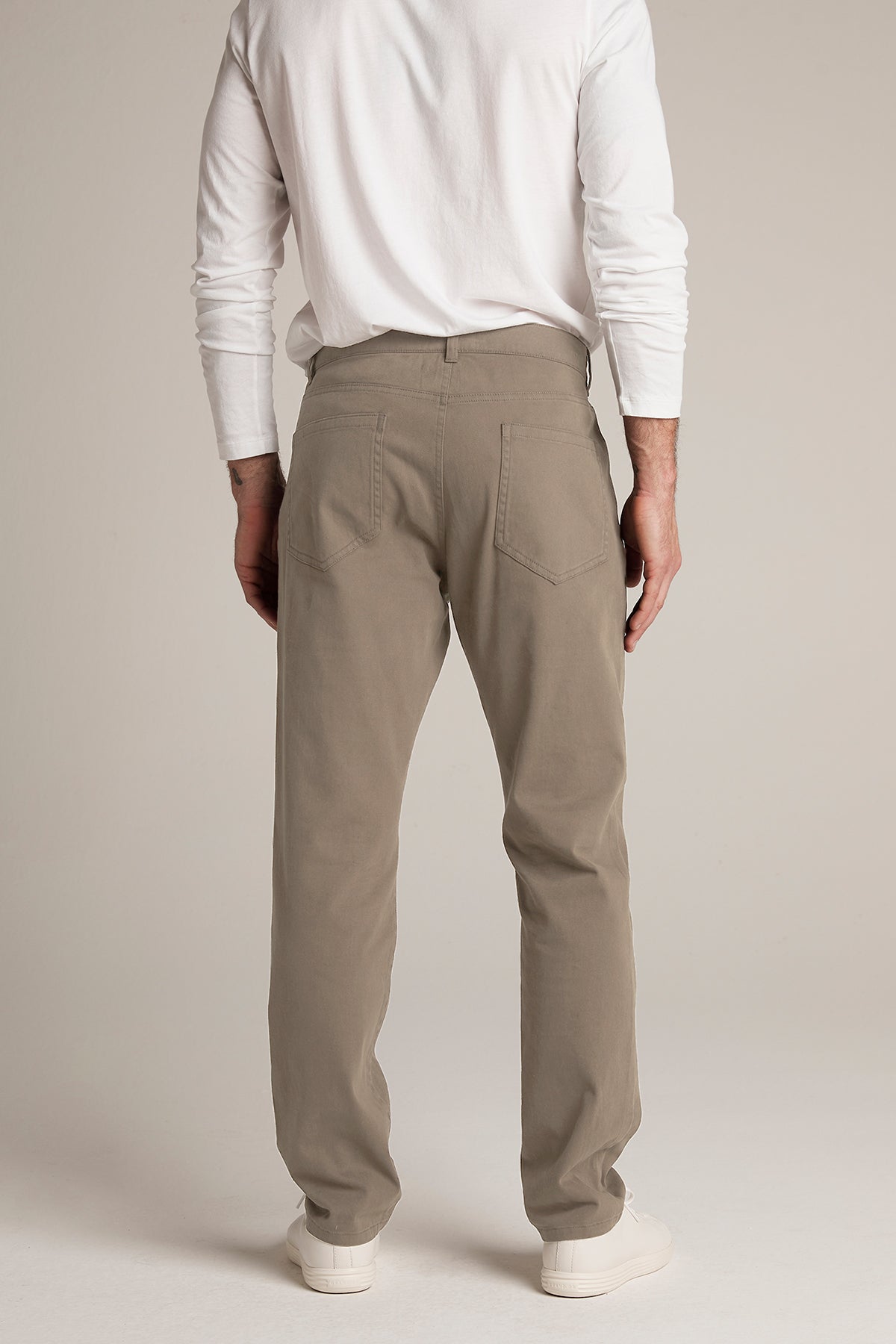 STEWART SUEDED COTTON PANT - Velvet Staging 2.0-26916362682564