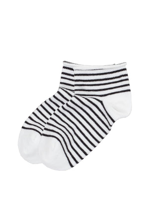 STRIPED BOOTIE SOCK BY LITTLE RIVER SOCK MILL - Velvet Staging 2.0