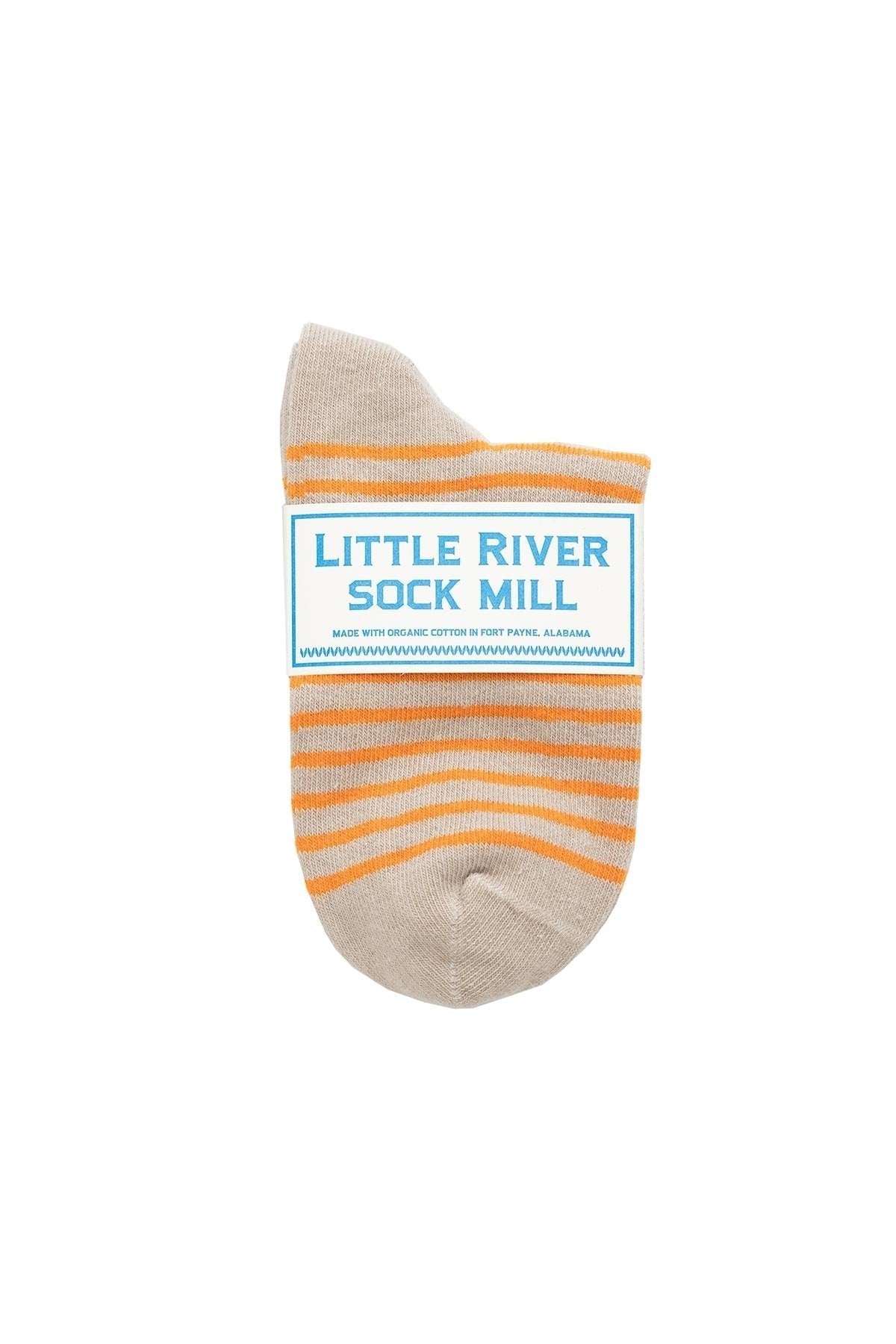 STRIPED BOOTIE SOCK BY LITTLE RIVER SOCK MILL - Velvet Staging 2.0