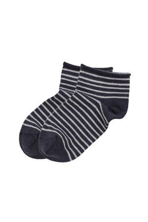 STRIPED BOOTIE SOCK BY LITTLE RIVER SOCK MILL - Velvet Staging 2.0
