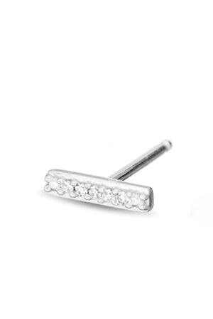 SUPER TINY PAVÉ BAR POSTS by ADINA REYTER Velvet by Graham & Spencer