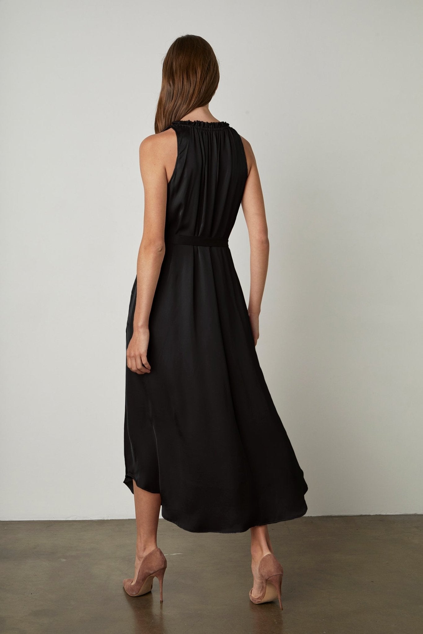 TALA MIDI DRESS - Velvet Staging 2.0