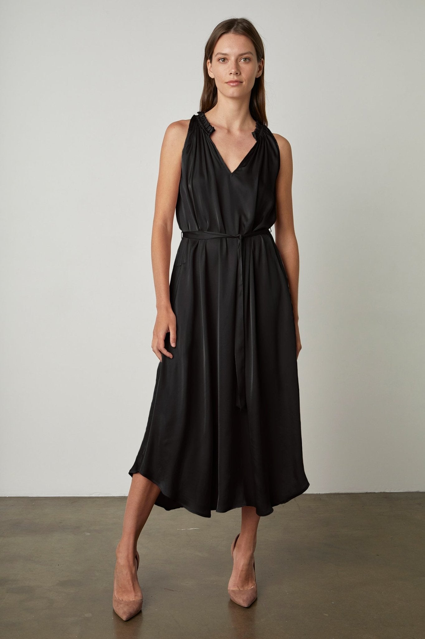 TALA MIDI DRESS - Velvet Staging 2.0