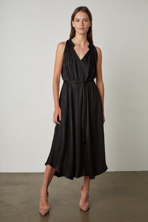 TALA MIDI DRESS - Velvet Staging 2.0