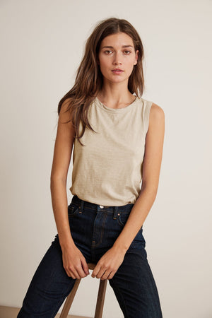 TAURUS COTTON SLUB TANK - Velvet Staging 2.0