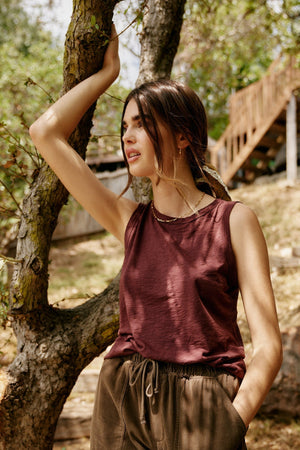 TAURUS COTTON SLUB TANK - Velvet Staging 2.0